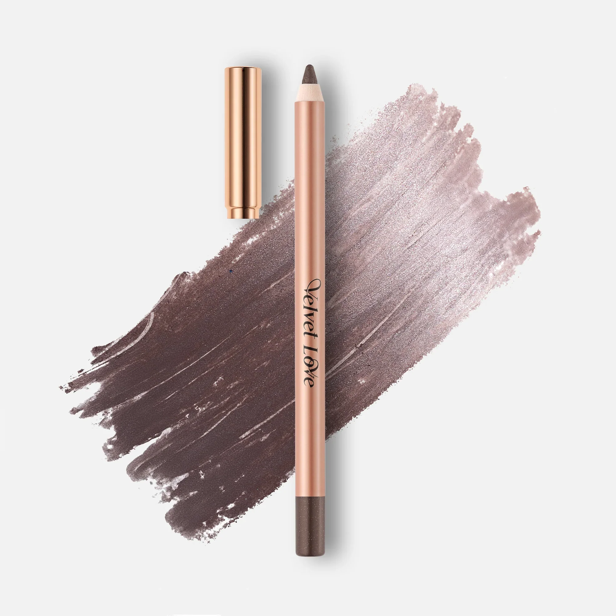 Zoeva - Velvet Love Eyeliner Pencil - Metallic Taupe